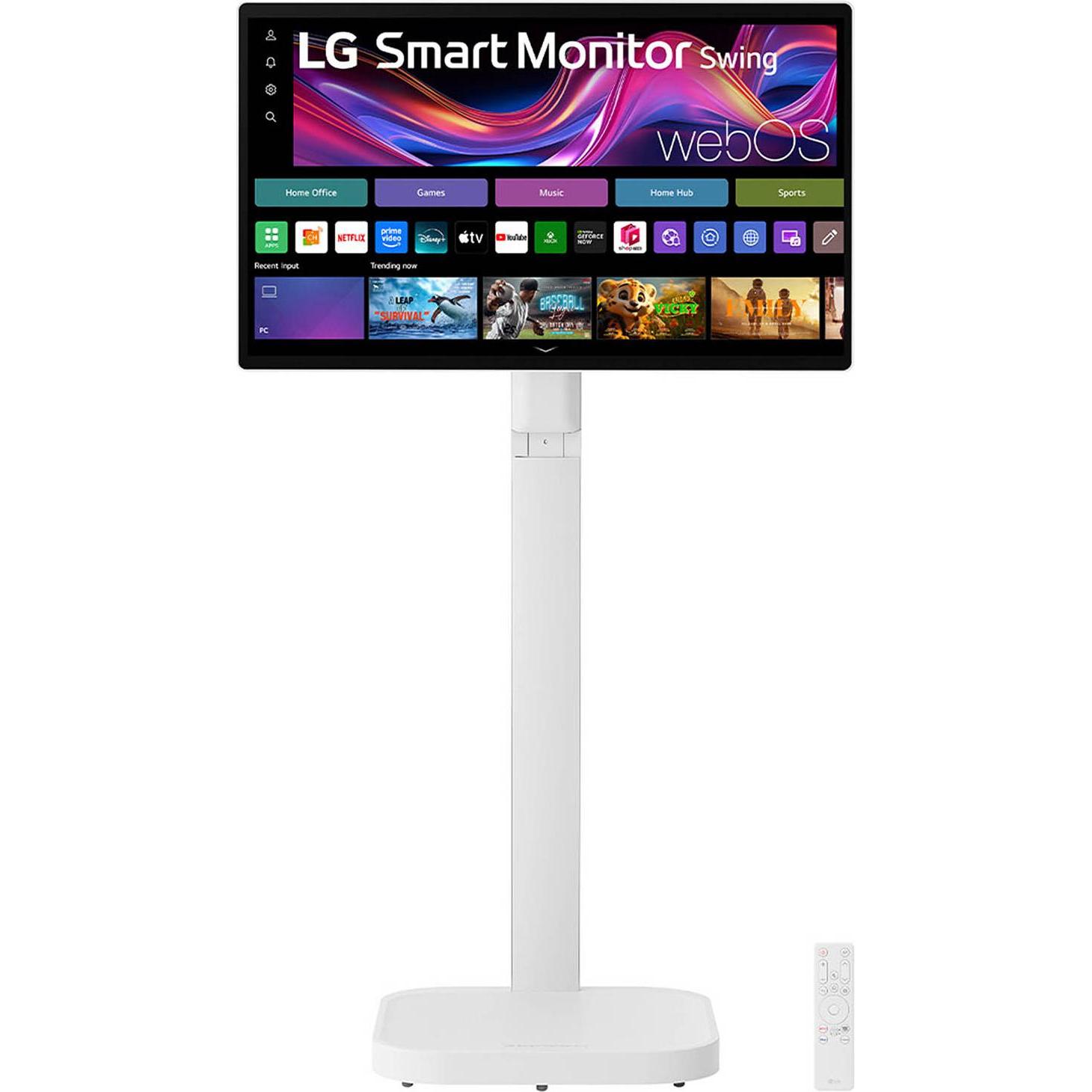 LG Smart Monitor Swing 32U889SA-W (3840 x 2160 Pixel, 31.50"), Monitor, Weiss