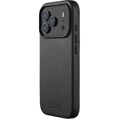 Mujjo Lederhülle - Lederhülle für iPhone (Apple iPhone X) (MUJJO-CL-061-BK)