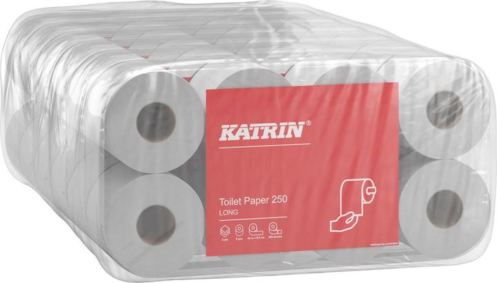 Actual product image Katrin Toilet Paper Plus 250 3-ply (48 x)