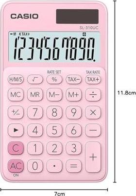 Actual product image Casio Sl-310uc (Solar cells, Batteries)