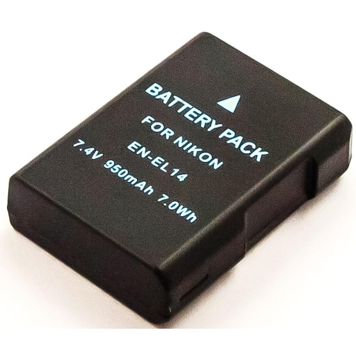 AGI 115791 - Nikon - 900 mAh - 7,2 V - Lithium-Ion (Li-Ion) - 1 Stück(e) (Akku), Kamera Stromversorgung, Grau