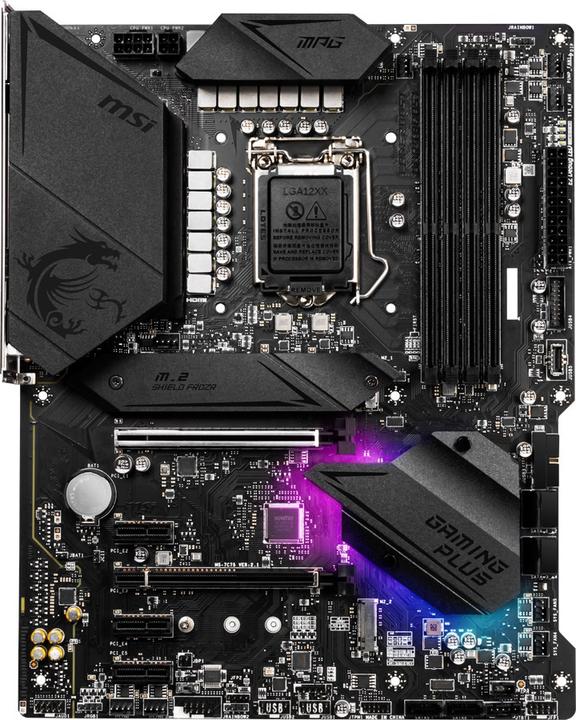 Image du produit MSI MPG Z490 Gaming Plus (LGA 1200, Intel Z490, ATX)