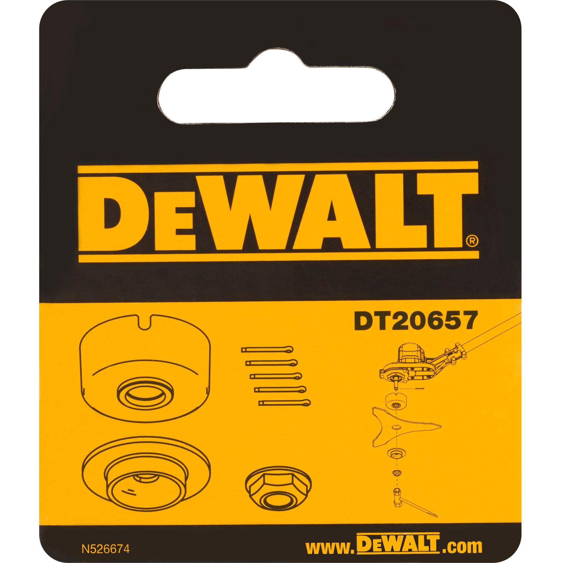 Thumbnail - DeWalt, Zubehör Gartenmaschinen, ErsatzMesseradapter für Akku Rasentrimmer DCM571 (Rasentrimmer, Rasenmäher Messer + Ers...