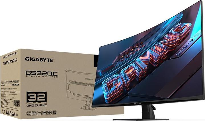 Productafbeelding Gigabyte GS32QC - LED-monitor (2560 x 1440 pixels, 31.50")