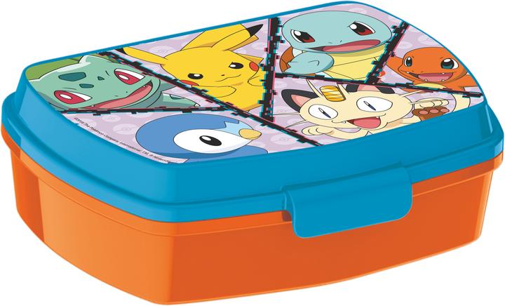 Stor Pokémon Pikachu, Schiggy und Co. - Lunchbox