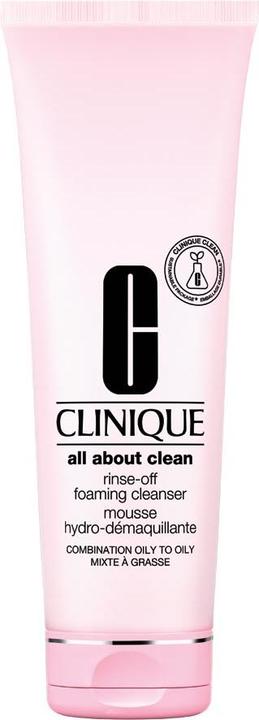 Actual product image Clinique All About Clean Rinse Off Foaming Cleanser 250ml (Cleansing Foam, 250 ml)