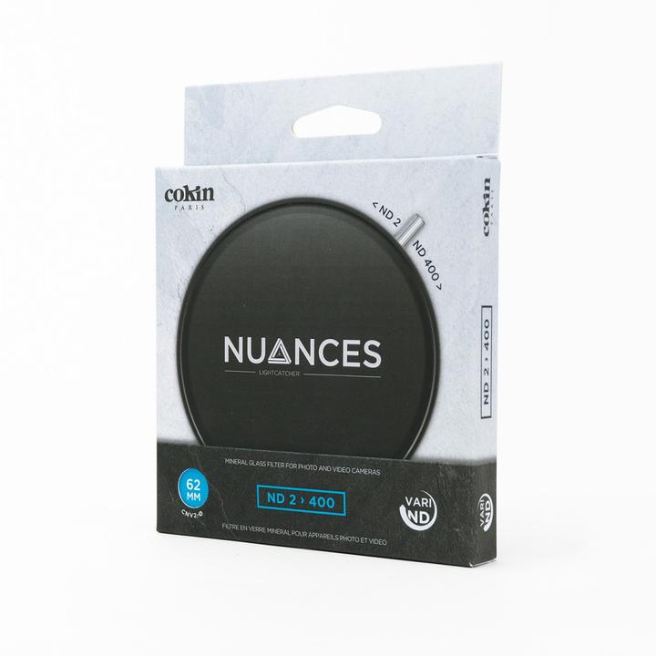 Actual product image Cokin Round NUANCES NDX 2 400 62mm (1 7 f stops) (62 mm, Neutral density filter, 62 mm)