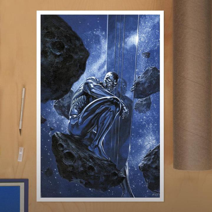Productafbeelding Sideshow Marvel Kunstdruck Silver Surfer: Ghost Light 61 x 41 cm - ungerahmt (11.40 x 10.50 cm)