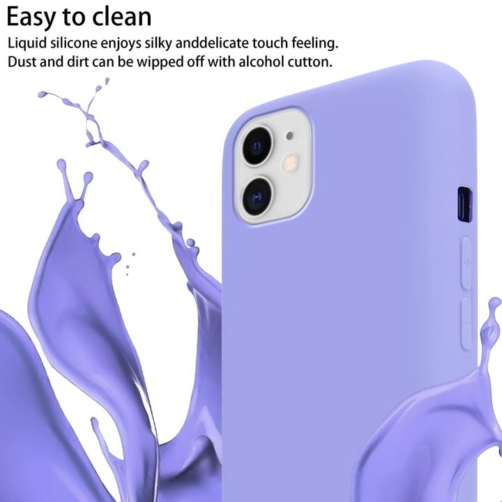 Actual product image Cadorabo TPU Cover Mobile Phone Chain Liquid (Apple iPhone 11)