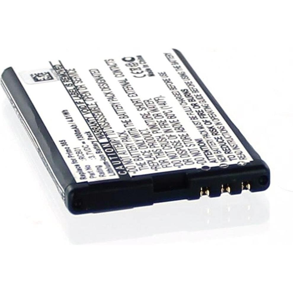 Thumbnail - AGI 17963 - Schwarz - Lithium-Ion (Li-Ion) - 1300 mAh - 3,7 V - 60 mm - 6 mm, Smartphone Akku