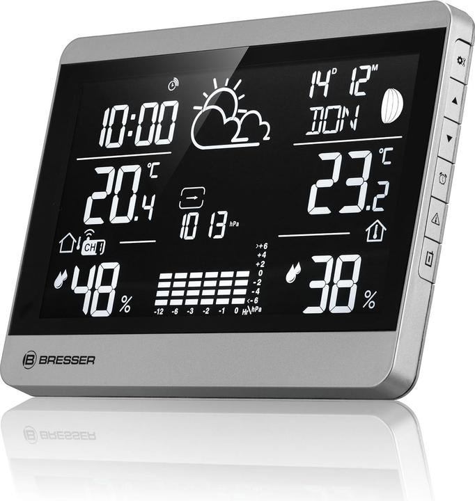 Produktbild Bresser ClimateTemp NDH-NEO Wetterstation mit Aussensensor und Frostwarnung