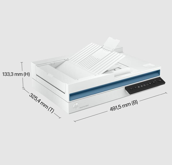 Actual product image HP Scanjet Pro 3600 F1 Flatbed & (USB)