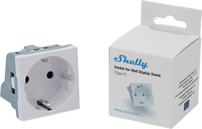 Shelly Socket for Wall Display Stand White