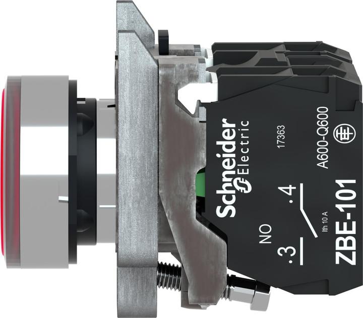 Produktbild Schneider Electric Leuchtdrucktaster 1Ö 1S rot