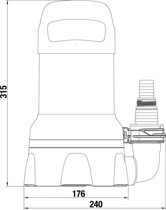Productafbeelding Gardena Helderwater dompelpomp 11000 (Heldere waterpomp)
