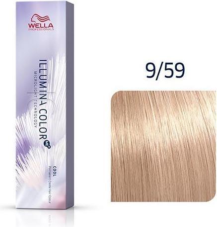 Image du produit Wella Coloration Illumina Color ME+ 9/59 blond clair cendré doré / 60 ml (9, 60 ml, 59 blond clair or cendré)