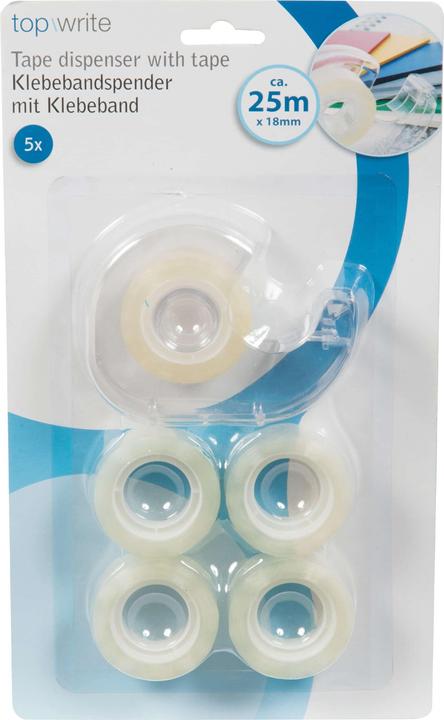 Topwrite Tape dispenser & tape transp.