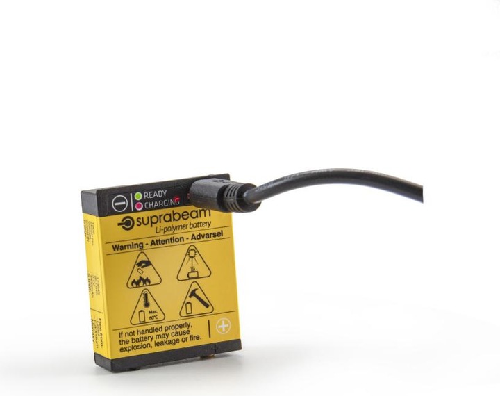 Produktbild Suprabeam Lithium Polymer 1400 mAh USB batterie für S-Serie