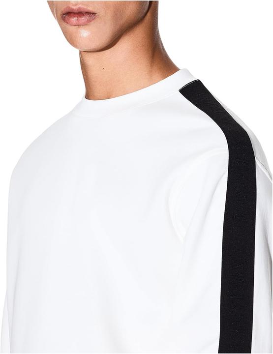 Produktbild Armani Exchange Essentials gestreift, lange Ärmel, runder Kragen (M)