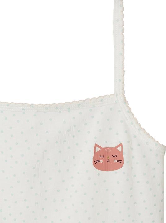 Actual product image Vertbaudet 3er-Pack Mädchen Unterhemden aus Baumwolle (140)