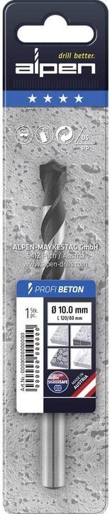 Immagine prodotto Alpen Trapano per calcestruzzo PROFI CONCRETE (12 millimetri)