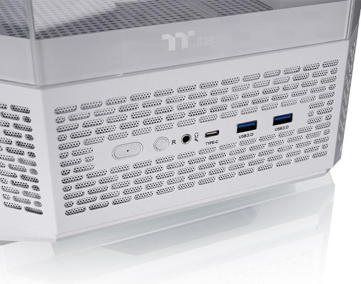 Produktbild Thermaltake View 370 TG ARGB Snow/White (ATX, mATX, Mini-ITX)