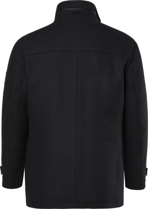 Image du produit JP1880 Veste en laine# mélangée déperlante avec empiècement à chevrons et col montant (4XL)