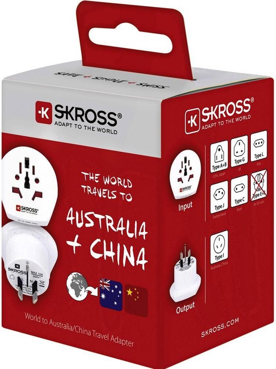 Produktbild Skross World to Australia + China