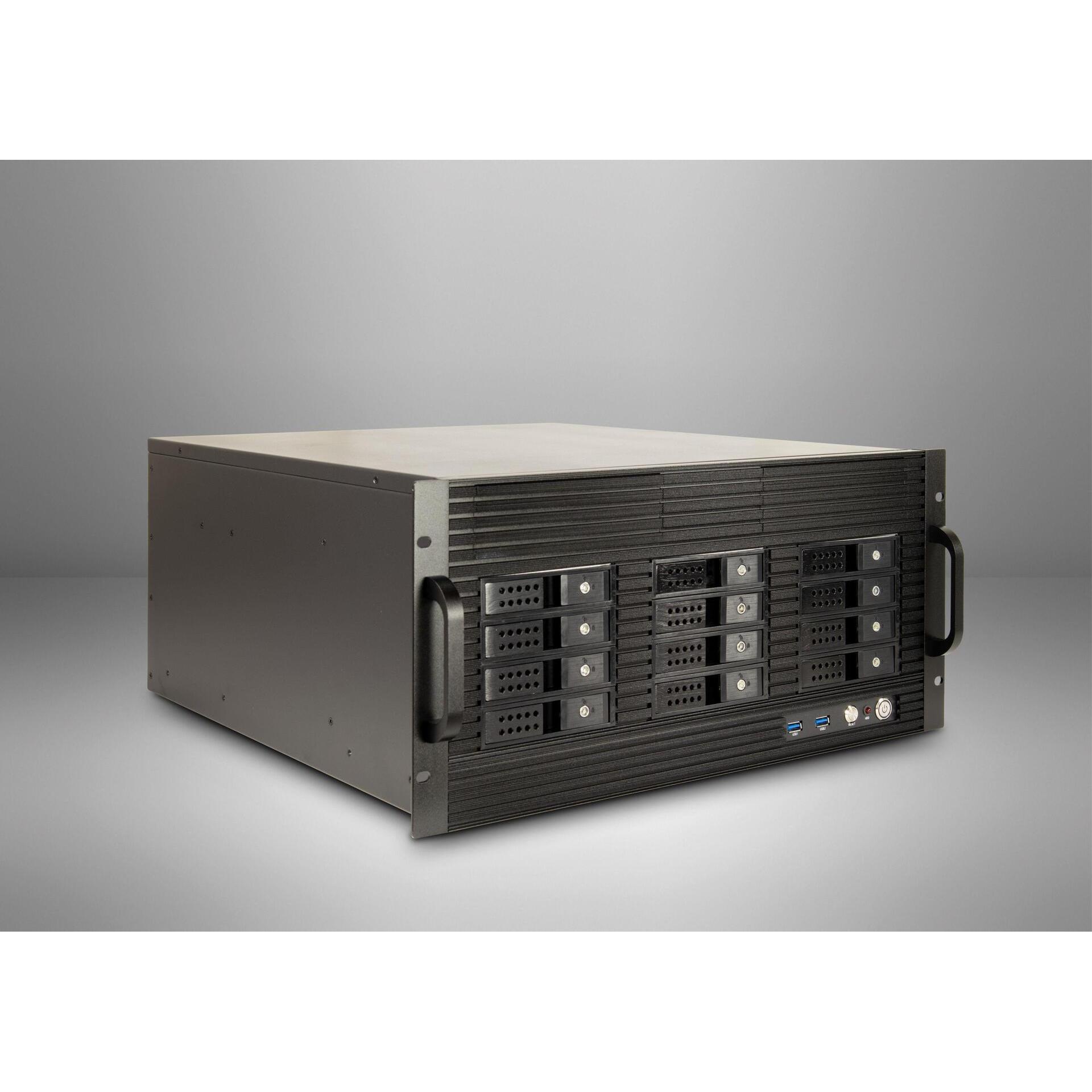 Intertech INTER-TECH IPC 5U-5512 Storage 48,26cm 19zoll Gehaeuse fuer professionelle Netzwerkloesungen (5 HE, 19 Zoll Ra...