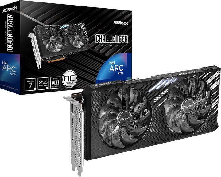 Image du produit AsRock Intel ARC A750 CL SE 8GO Intel VGA Card retail (8 Go)