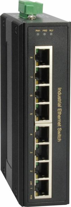Image du produit LevelOne IGP-0802 Commutateur industriel 8 ports Gigabit PoE 4 sorties PoE 802.3at PoE+ 126W (8 Ports)