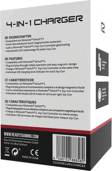 Produktbild ready2gaming Switch 2 4in1 Ladegerät (Switch 2)