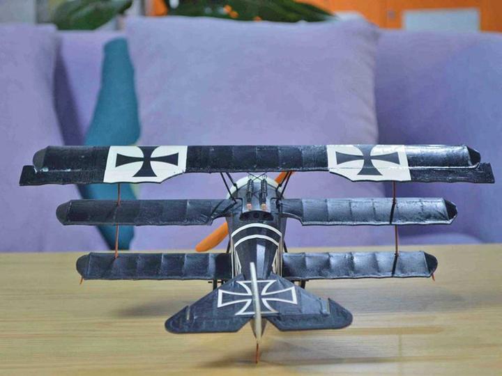 Actual product image Pichler Fokker DR. 1 350mm triplane kit (Multi motor)