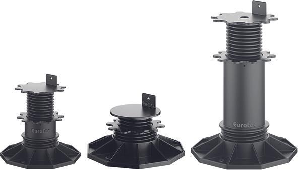 Eurotec Adjustable feet (6 x 15 cm)