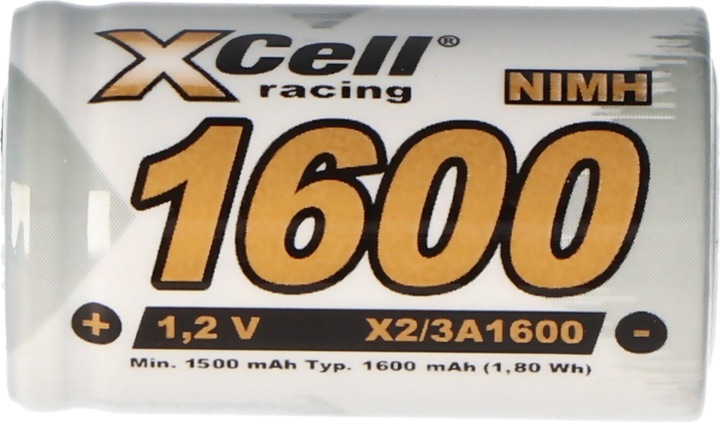 Produktbild AccuCell Akku 2/3A ohne Lötfahne (1 Stk., 1600 mAh, Akku)