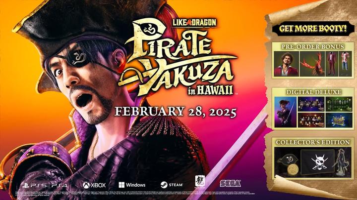 Actual product image Atlus Like a Dragon: Pirate Yakuza in Hawaii (PS5, FR)
