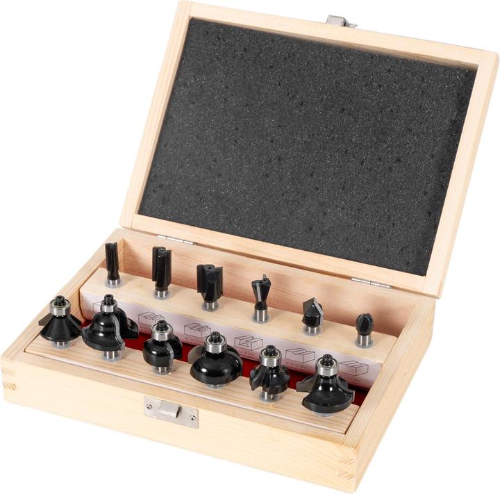 Produktbild Stier Fräsersortiment 12-teilig 8 mm