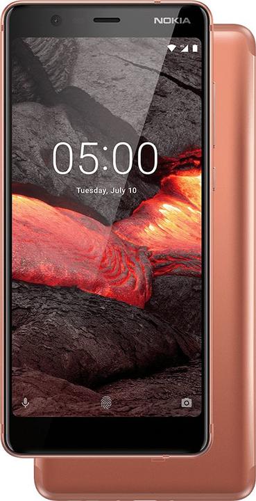 Produktbild Nokia 5.1 (16 GB, Copper, 5.50", Dual SIM + SD, 4G)