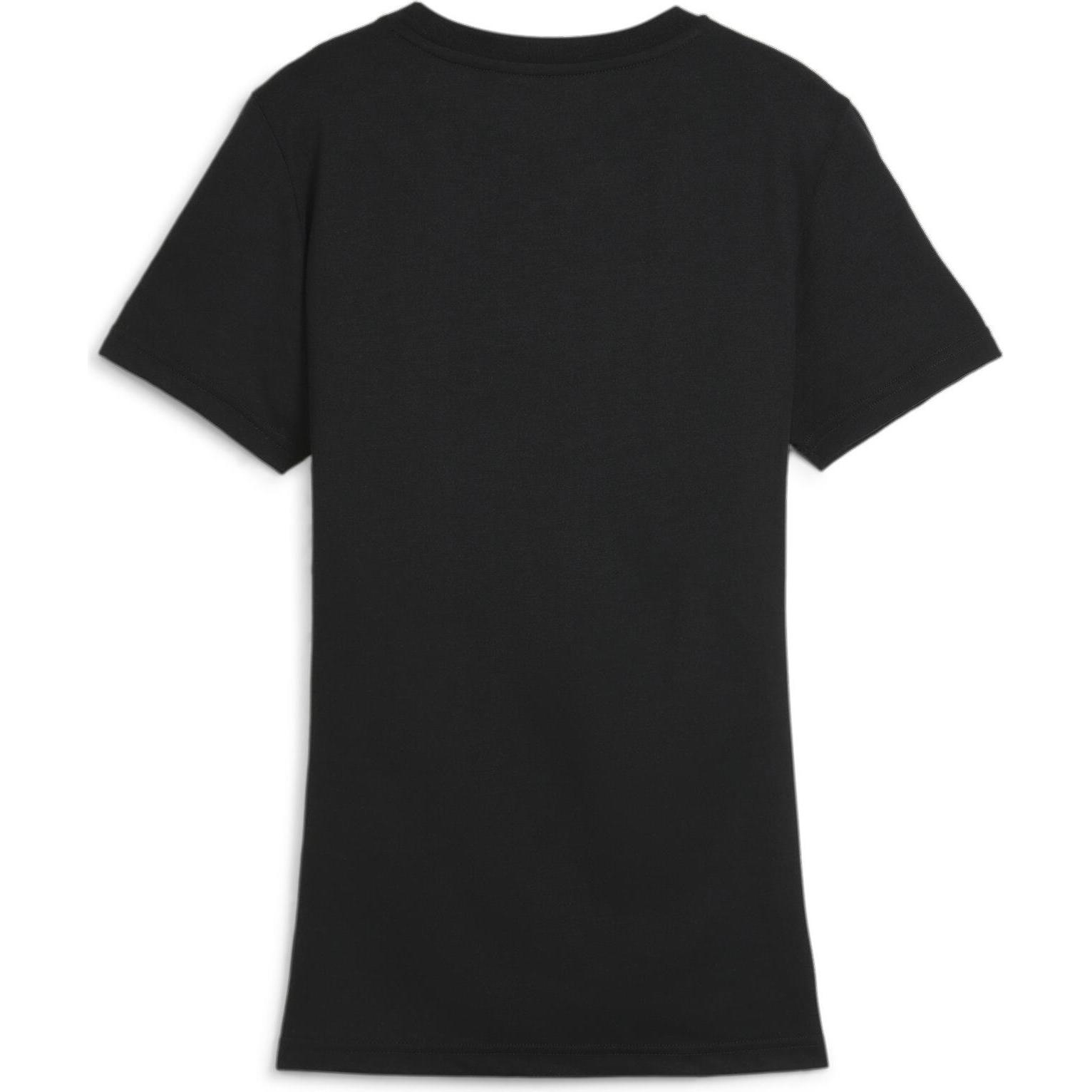 Thumbnail - Puma, Damen, Sportshirt, teamFINAL Casuals Tee Wmn (XS), Schwarz, XS
