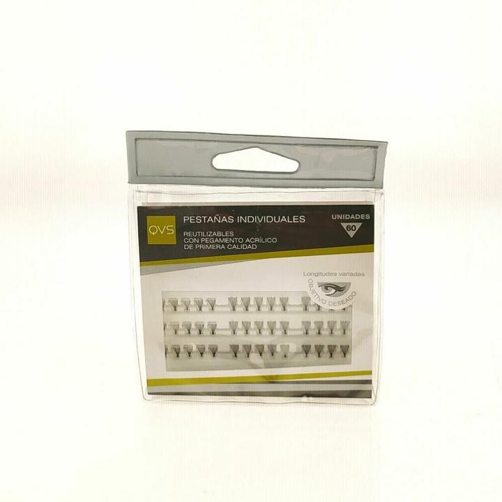 Actual product image QVS False eyelashes (60 pcs) (Artificial eyelashes)