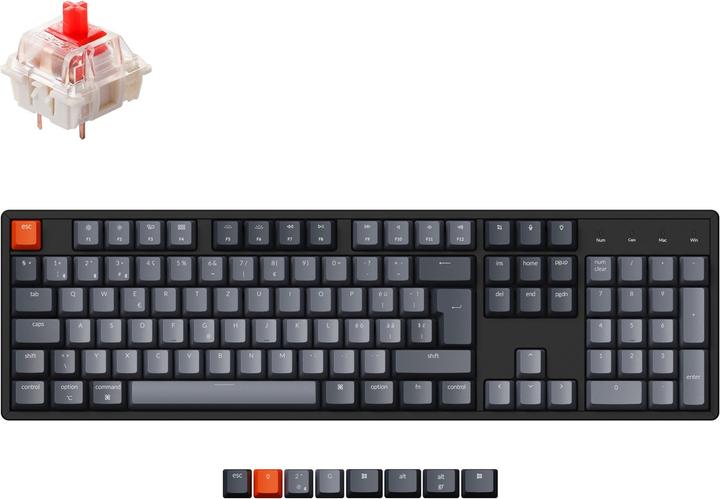 Immagine prodotto Keychron K10 (Svizzera, Cablato, Senza fili)