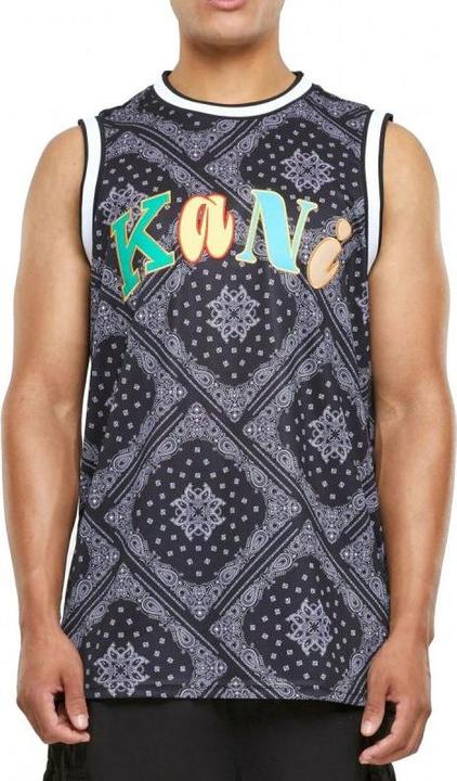 Produktbild Karl Kani KU232-014-2 KK Woven Signature Paisley Basketball Tank - 110759 (S)