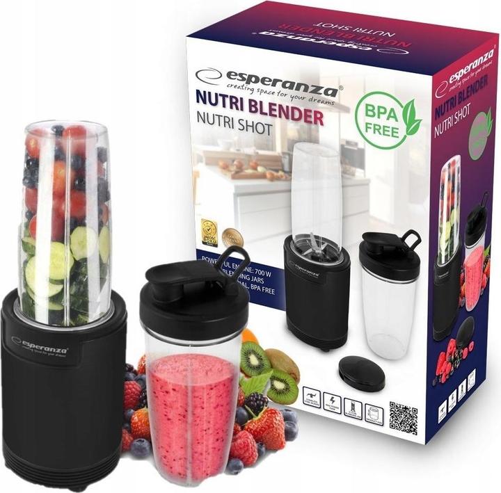 Produktbild Esperanza Nutri Blender Shot 6w1 (700 W)