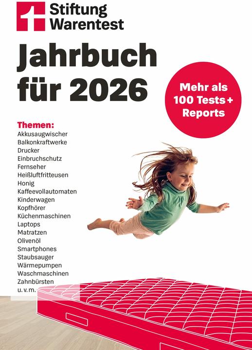 Jahrbuch 2026 (Deutsch, Stiftung Warentest, 2025)