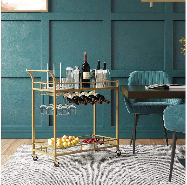 Actual product image Vasagle Serving trolley