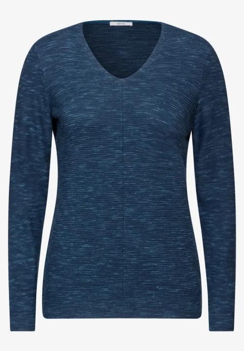 Image du produit Cecil Pull Col V Structure (S)