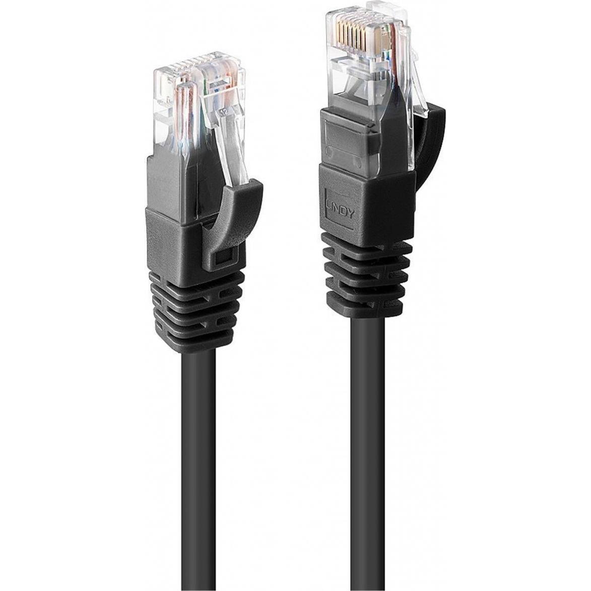 Lindy Netzwerkkabel (U/UTP, CAT6, 0.30 m), Netzwerkkabel