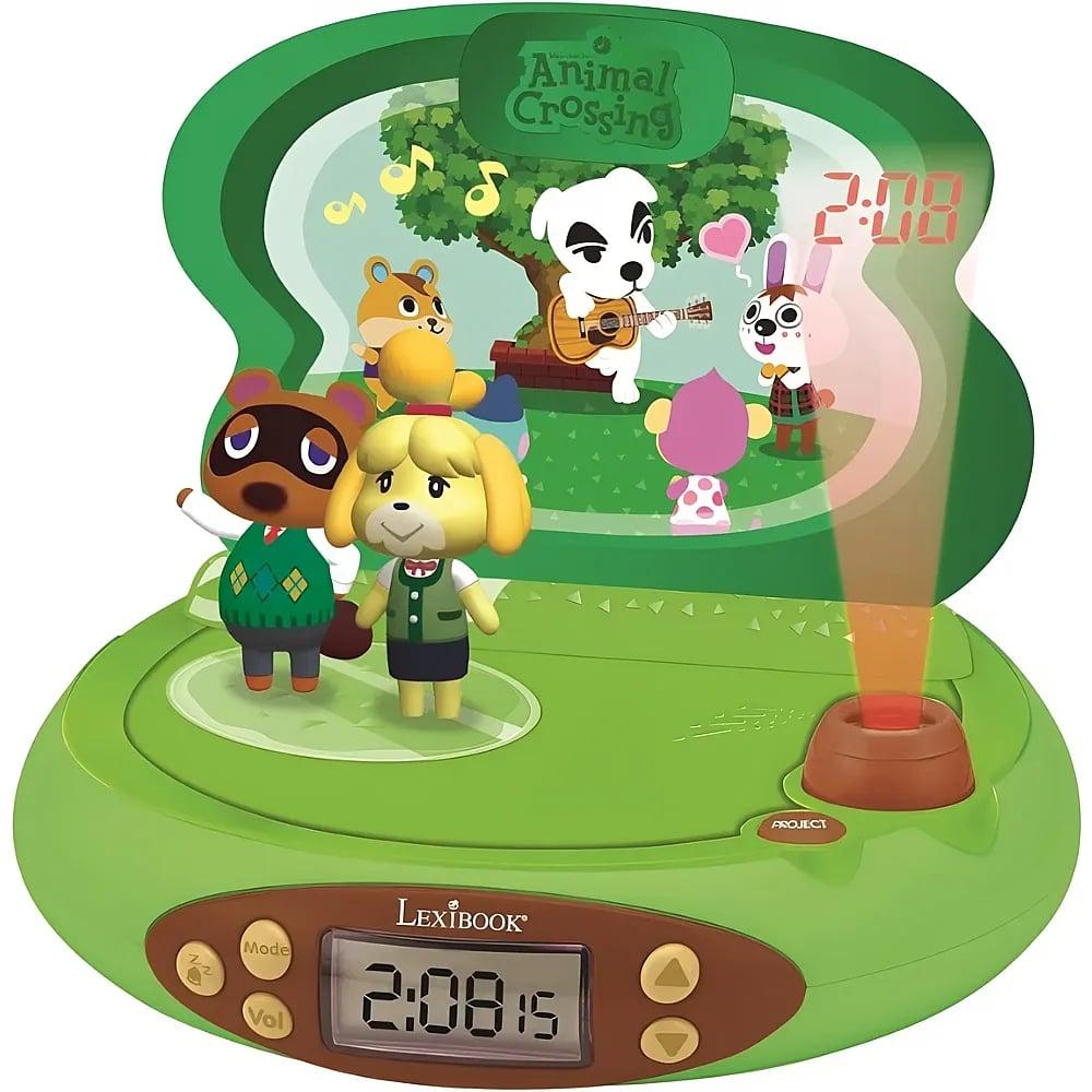 Lexibook, Sveglia, Animal Crossing 3D Projektions-Wecker mit Soundeffekte