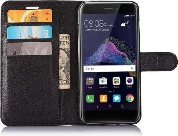 Produktbild MU Classic Litchi Leder Bookcover Series (Huawei P8 Lite (2017))
