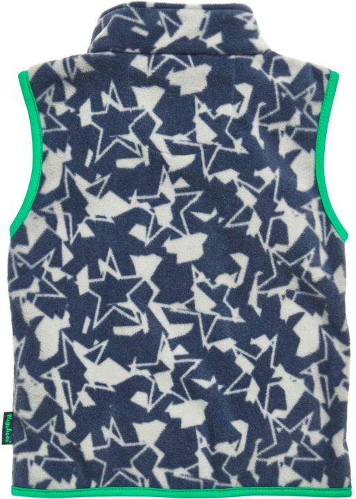 Actual product image Playshoes Fleece-Weste Sterne-Camouflage Grau Gr. 140 (140)